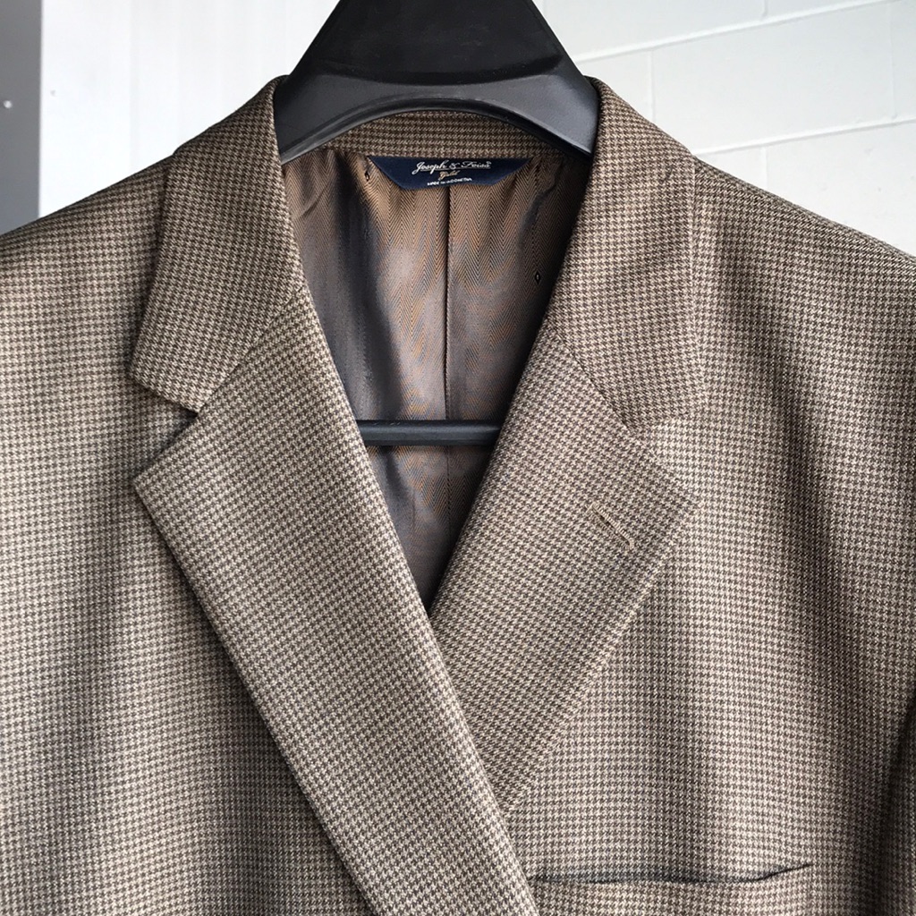 Joseph  Feiss Gold Blazer Jacket Sz 50 R